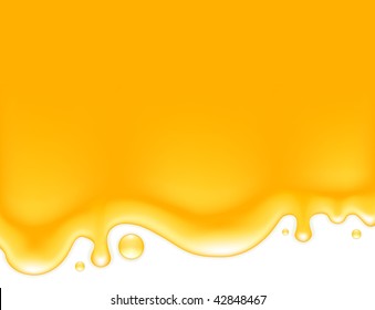 Orange Drops Background