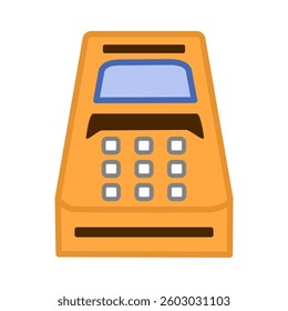 Orange EDC machine for card payment