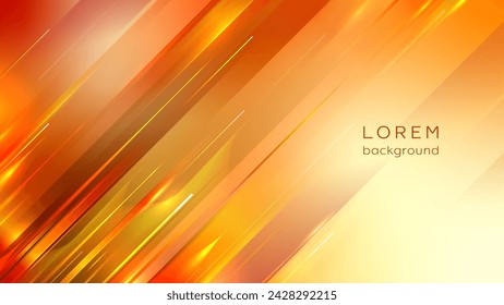 Orange elegant composition for backdrop of your design.