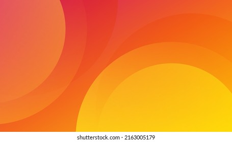 Orange elements with fluid gradient. Minimal geometric vector background. Gradient posters for use as a placards, brochures, banners, web pages, headers, covers, and other. Eps10 vector background