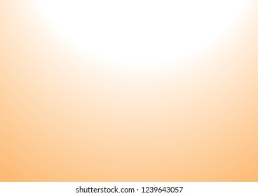 orange fading to white spotlight gradient background texture