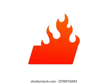 Orange fire-shaped folder represents risks of data loss due to fire or overheating dangers.