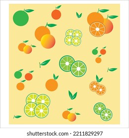 orange flat background vector design image, this image can be used for templates, banners, backgrounds and others