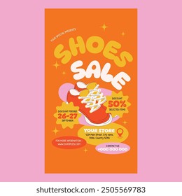 Orange Flat Design Social Media Story