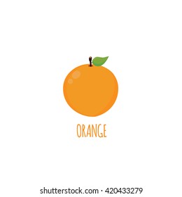 Orange Flat Vector