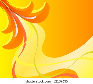 orange flower