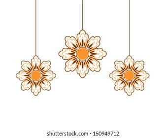 Orange Flowers.