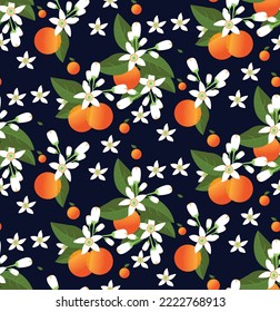 orange flowers pattern, flowers pattern, textile texture, textile design, fabric pattern, exotic pattern, wallpaper, flowers design