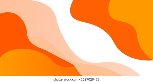 Abstrakter, orangefarbener Hintergrund. EPS10-Vektor