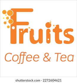 orange food fruit vector logo