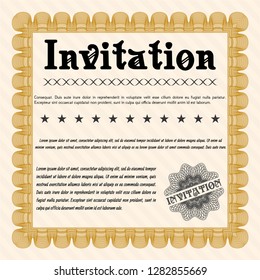 Orange Formal invitation. With great quality guilloche pattern. Money design. Customizable, Easy to edit and change colors. Orange Formal invitation. With great quality guilloche pattern. Money design. Customizable, Easy to edit and change colors.