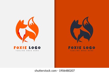 Orange Fox Logo Design