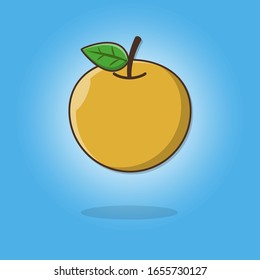 Orange Fresh Fruit Juice Vector