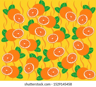 orange fruit background, lemon citrus, fresh decoration of food template, natural wallpaper of tropical juice, and summer trend