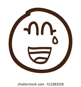 orange fruit character cute icon vector isolated graphic