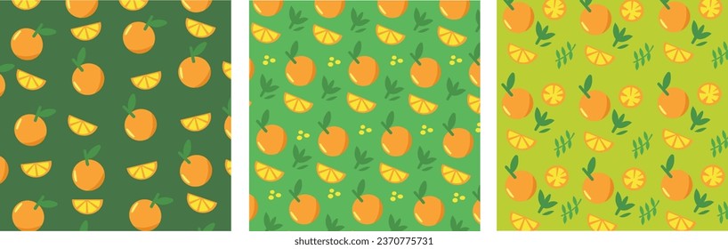 orange fruit with color combinations for printing and non-printing needs