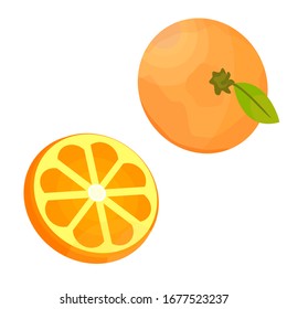 diseño de frutas naranjas. ilustración de fruta de cal. lima con estilo de caricatura.