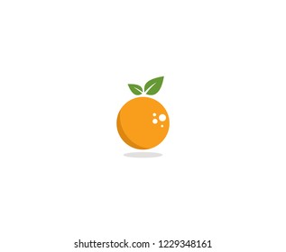 Orange fruit logo 