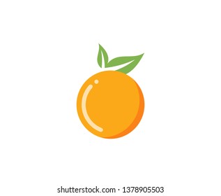 Orange fruit logo 