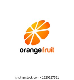 Orange Fruit Logo Design