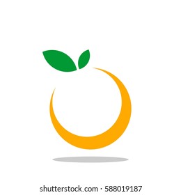 Orange Fruit Logo Template Illustration Design. Vector EPS 10.