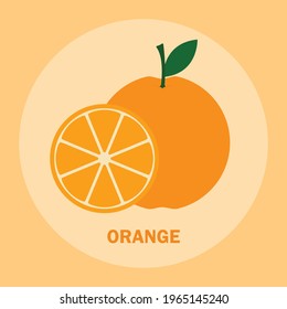 Orange Fruit Slice Vector Png For Cute Icon And Clipart Vitamin C Logo