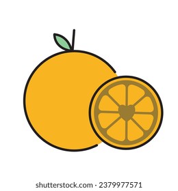 orange Fruit Vector Art, Icons, and Graphics, fresh fruits