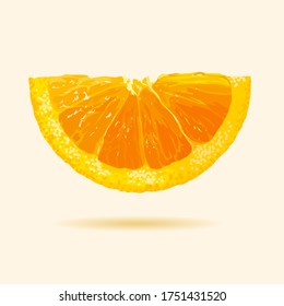Orange fruit, vector illustration and design. 