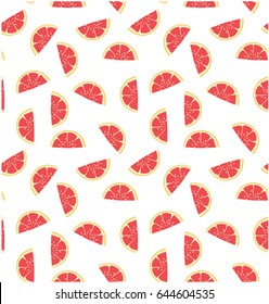 orange fruits graphic for fabric print