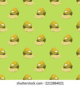 Orange fruits seamless vector pattern background. Design for use backdrop all over textile fabric print wrapping paper and others.
