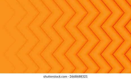 orange funky abstrakter Hintergrund mit transparentem Zick-Zack-Effekt Vektor