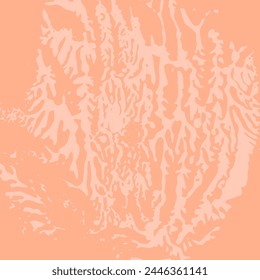 Orange fuzz Pattern banner wallpaper. Textured imprint background . Coral texture