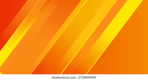 Fondo abstracto geométrico naranja. Composición de Formas dinámicas. Ilustración vectorial