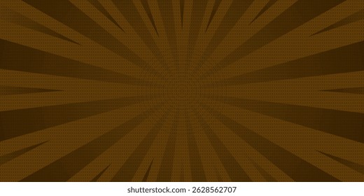 orange Geometric Abstract Background With Radial Design and Dotted Patterns. Red Comic Suitable for templates, sale banners, events, ads, web and pages