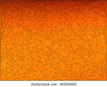Orange geometric background