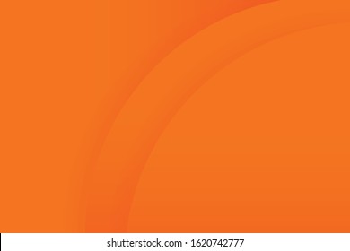Orange geometric background. Dynamic style banner design orange gradient. Abstract realistic papercut decoration. background for poster, web, landing, page, cover, ad, greeting, card, social media, promotio