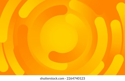 Orange geometric background Modern abstract covers  style vector design