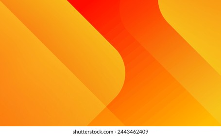 Fondo geométrico naranja. Es adecuado para carteles, volantes, sitios web, cubiertas, banners, publicidad