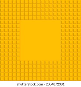 Orange geometric background. Vector illustration. 