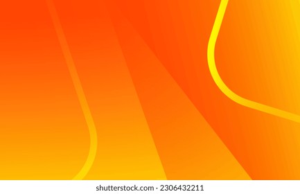 Orange geometric background. Vector illustration