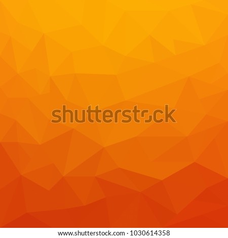 Orange geometric background, Vector illustration eps 10.