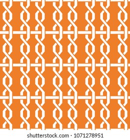 Orange geometric design. Seamless pattern for web, textile and wallpapers