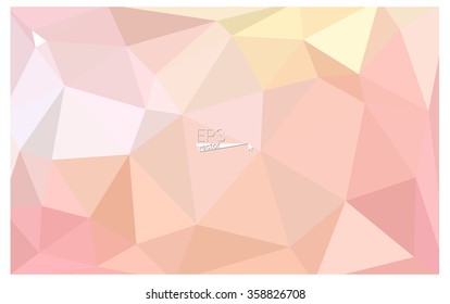 Orange geometric rumpled triangular low poly origami style gradient illustration graphic background. Vector polygonal design for your business. Orange geometric rumpled triangular low poly origami style gradient illustration graphic background. Vector polygonal design for your business.