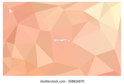 Orange geometric rumpled triangular low poly origami style gradient illustration graphic background. Vector polygonal design for your business. Orange geometric rumpled triangular low poly origami style gradient illustration graphic background. Vector polygonal design for your business.