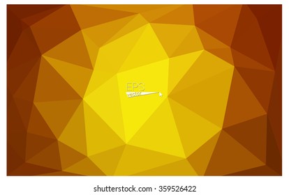 Orange geometric rumpled triangular low poly origami style gradient illustration graphic background. Vector polygonal design for your business. Orange geometric rumpled triangular low poly origami style gradient illustration graphic background. Vector polygonal design for your business.