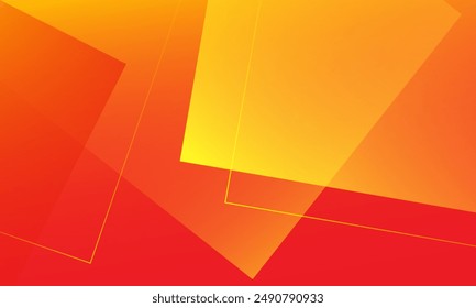 Orange geometrische Formen Hintergrund. EPS10-Vektorgrafik