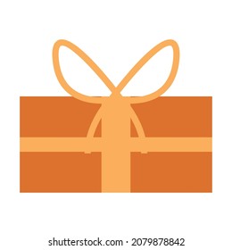 icono de presentación de caja de cambios naranja