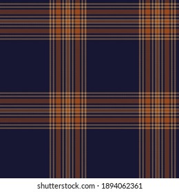 Orange Glen Plaid seamless pattern suitable for fashion textiles and graphics