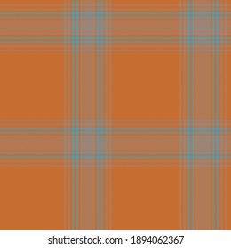 Orange Glen Plaid seamless pattern suitable for fashion textiles and graphics