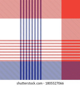 Orange Glen Plaid textured seamless pattern suitable for fashion textiles and graphics
